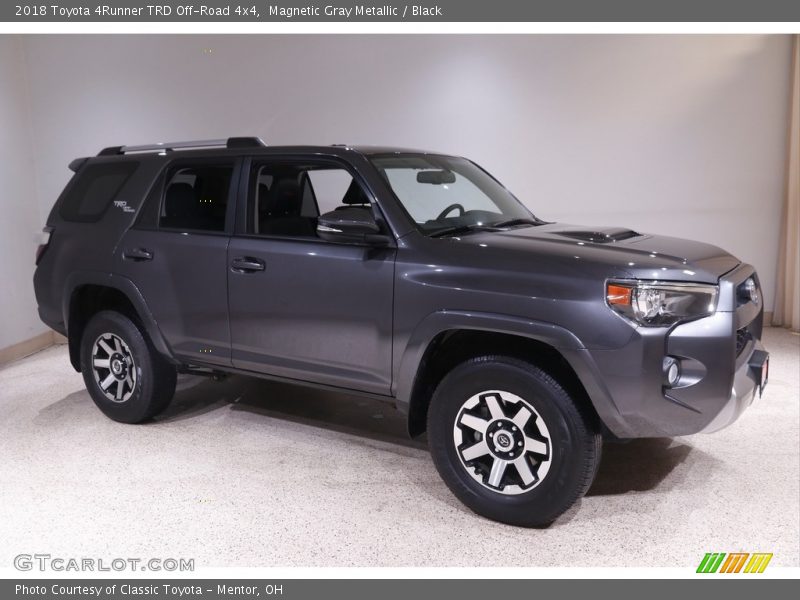 Magnetic Gray Metallic / Black 2018 Toyota 4Runner TRD Off-Road 4x4