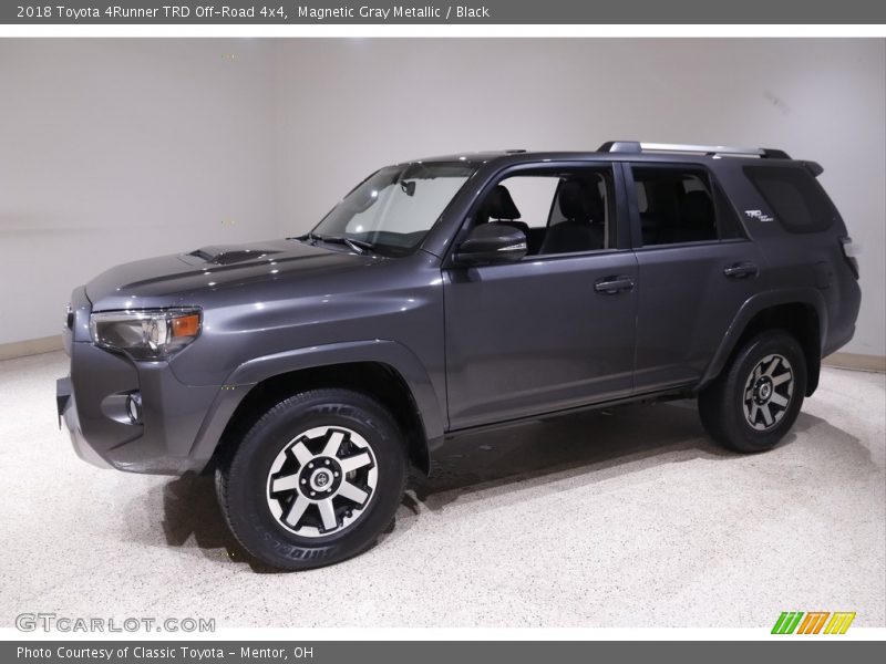 Magnetic Gray Metallic / Black 2018 Toyota 4Runner TRD Off-Road 4x4