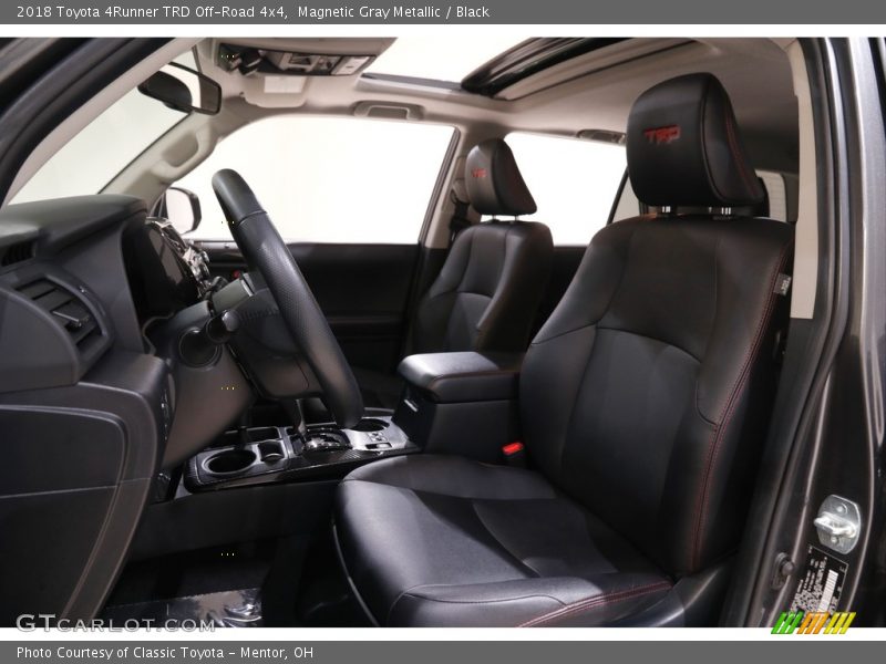 Magnetic Gray Metallic / Black 2018 Toyota 4Runner TRD Off-Road 4x4