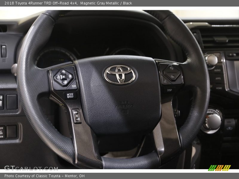Magnetic Gray Metallic / Black 2018 Toyota 4Runner TRD Off-Road 4x4