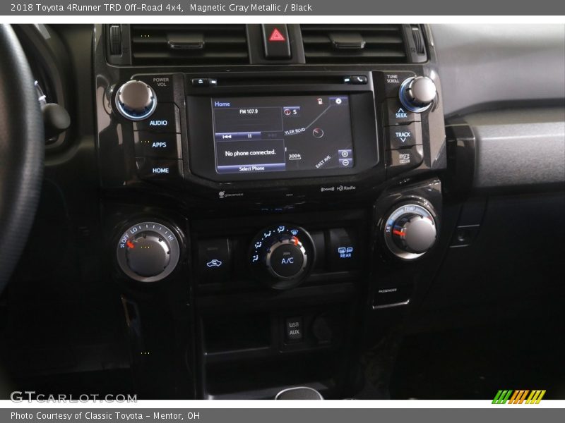 Magnetic Gray Metallic / Black 2018 Toyota 4Runner TRD Off-Road 4x4