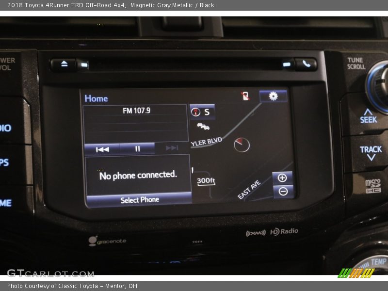 Magnetic Gray Metallic / Black 2018 Toyota 4Runner TRD Off-Road 4x4
