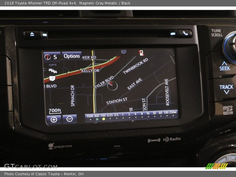 Magnetic Gray Metallic / Black 2018 Toyota 4Runner TRD Off-Road 4x4