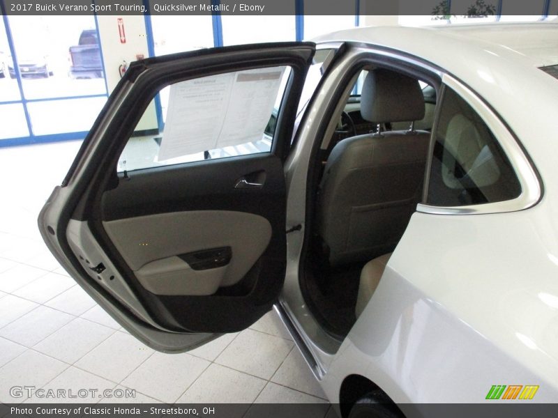 Quicksilver Metallic / Ebony 2017 Buick Verano Sport Touring
