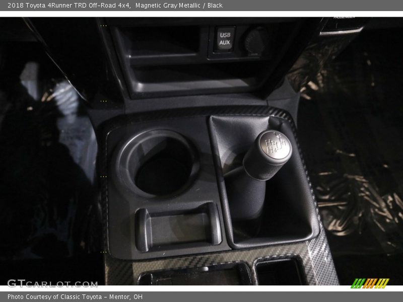 Magnetic Gray Metallic / Black 2018 Toyota 4Runner TRD Off-Road 4x4