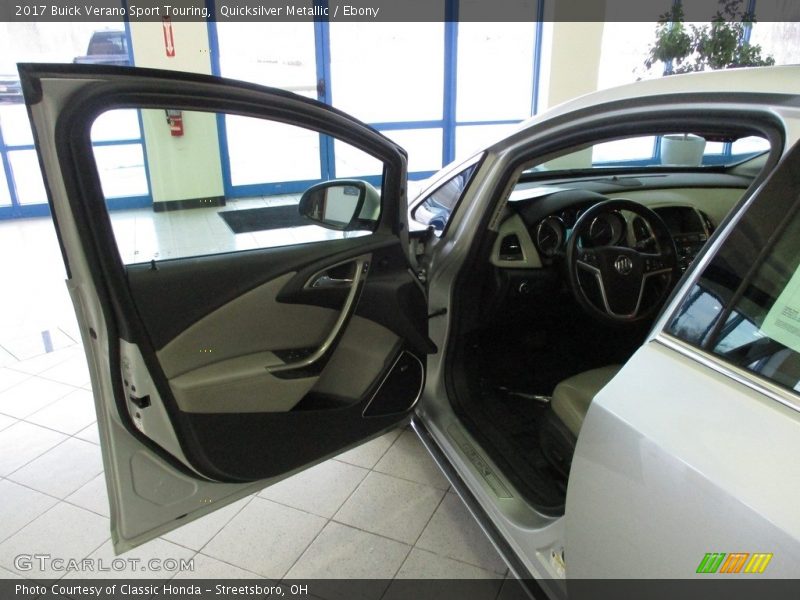 Quicksilver Metallic / Ebony 2017 Buick Verano Sport Touring
