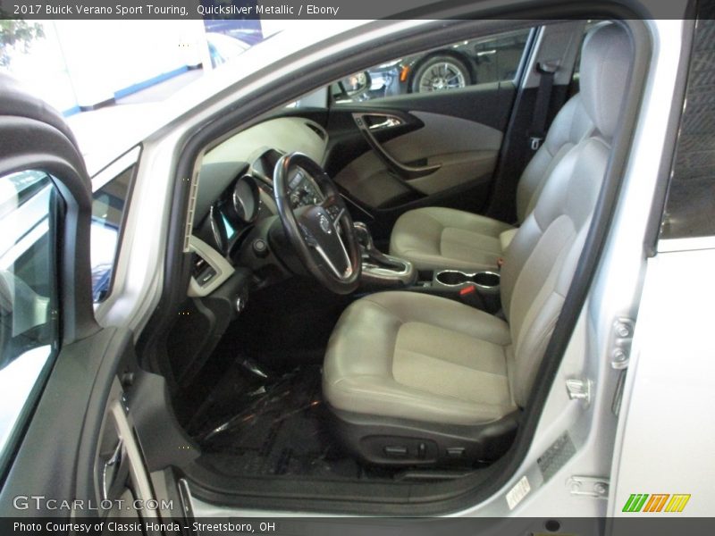 Quicksilver Metallic / Ebony 2017 Buick Verano Sport Touring