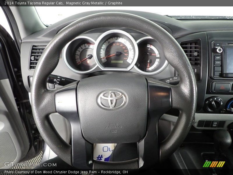 Magnetic Gray Metallic / Graphite 2014 Toyota Tacoma Regular Cab