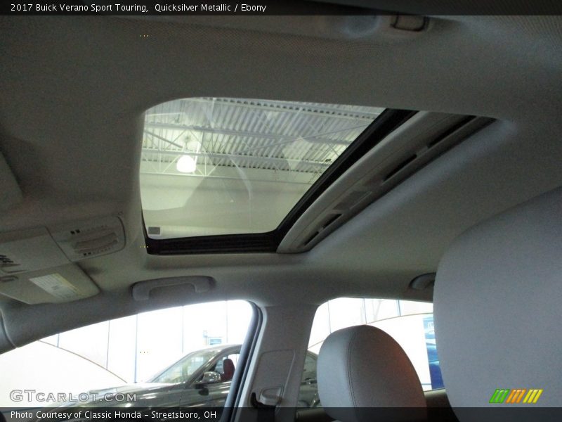 Quicksilver Metallic / Ebony 2017 Buick Verano Sport Touring