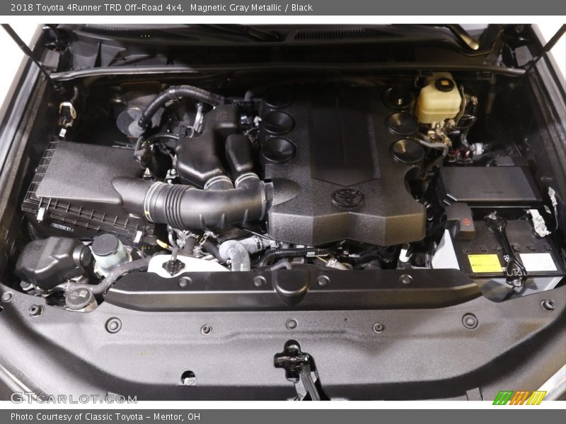 Magnetic Gray Metallic / Black 2018 Toyota 4Runner TRD Off-Road 4x4