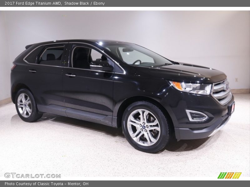 Shadow Black / Ebony 2017 Ford Edge Titanium AWD