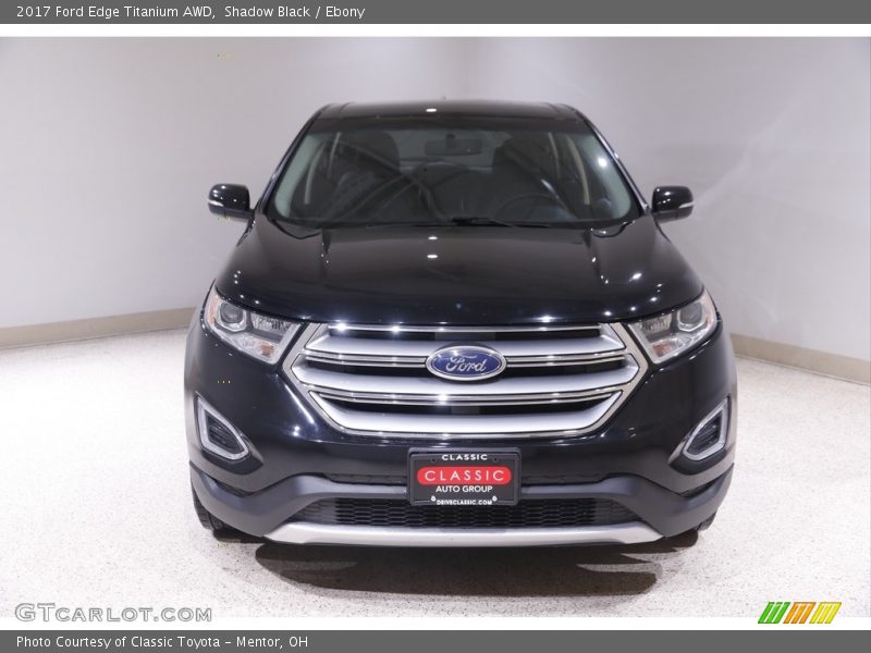 Shadow Black / Ebony 2017 Ford Edge Titanium AWD