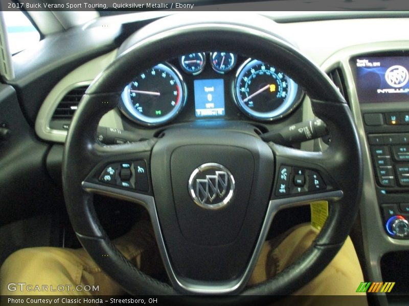 Quicksilver Metallic / Ebony 2017 Buick Verano Sport Touring