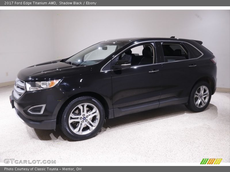 Shadow Black / Ebony 2017 Ford Edge Titanium AWD