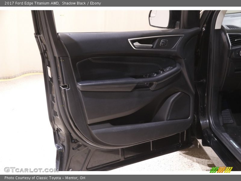 Shadow Black / Ebony 2017 Ford Edge Titanium AWD