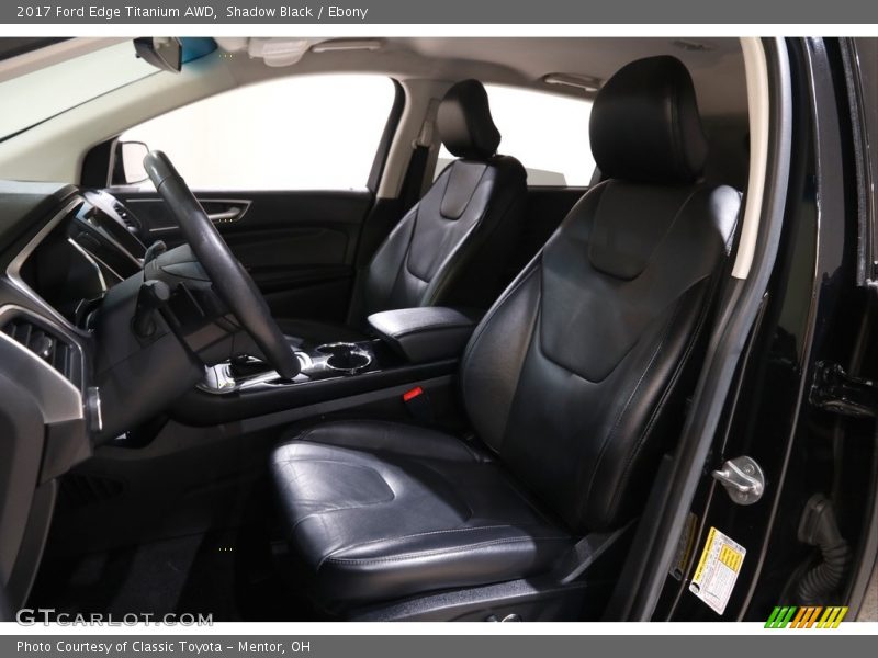 Shadow Black / Ebony 2017 Ford Edge Titanium AWD