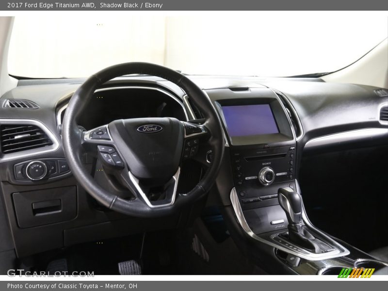 Shadow Black / Ebony 2017 Ford Edge Titanium AWD