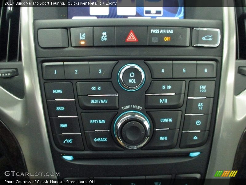 Quicksilver Metallic / Ebony 2017 Buick Verano Sport Touring