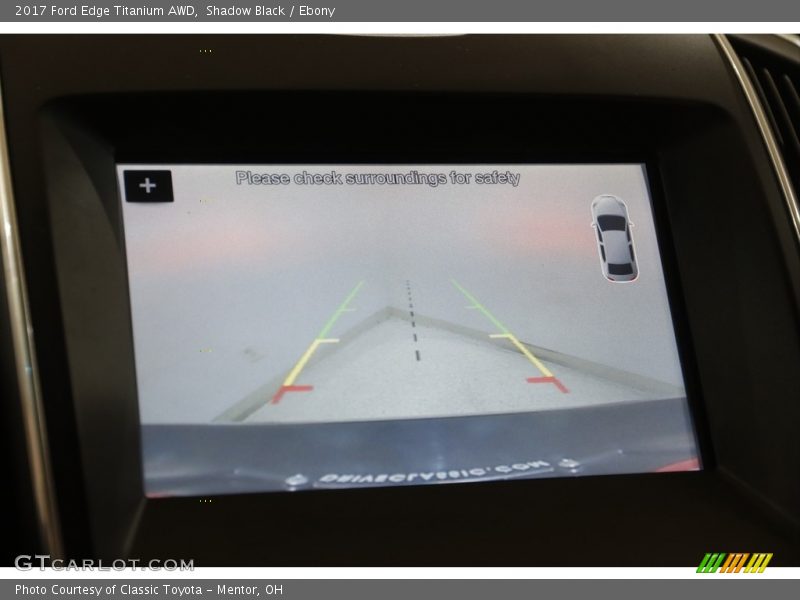 Shadow Black / Ebony 2017 Ford Edge Titanium AWD