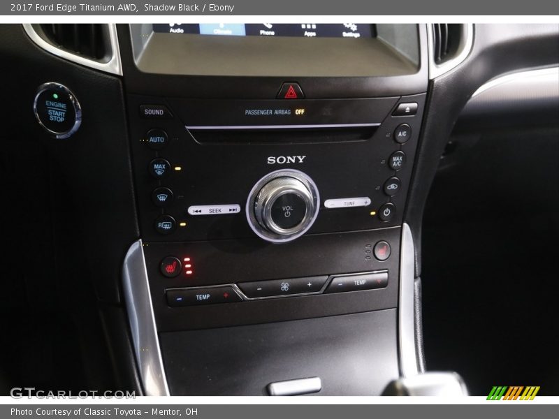 Shadow Black / Ebony 2017 Ford Edge Titanium AWD