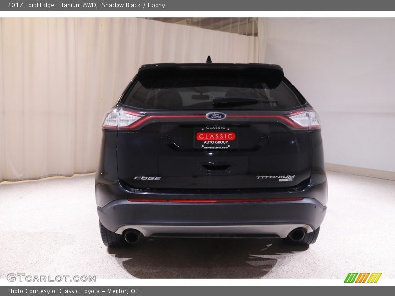 Shadow Black / Ebony 2017 Ford Edge Titanium AWD