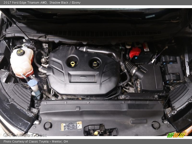 Shadow Black / Ebony 2017 Ford Edge Titanium AWD