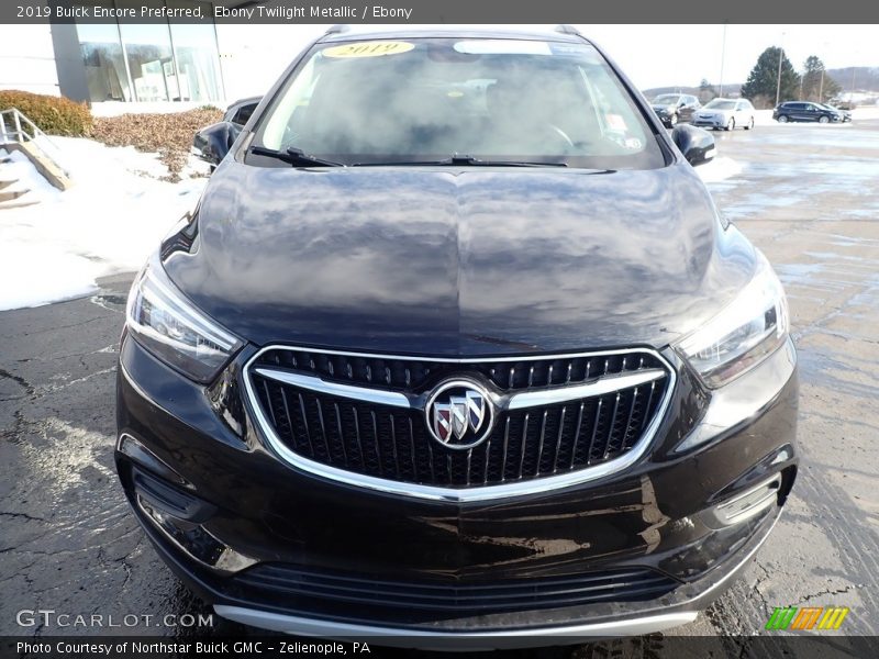 Ebony Twilight Metallic / Ebony 2019 Buick Encore Preferred