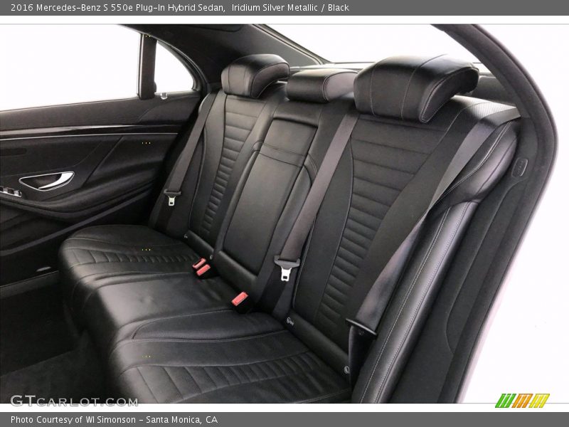 Iridium Silver Metallic / Black 2016 Mercedes-Benz S 550e Plug-In Hybrid Sedan