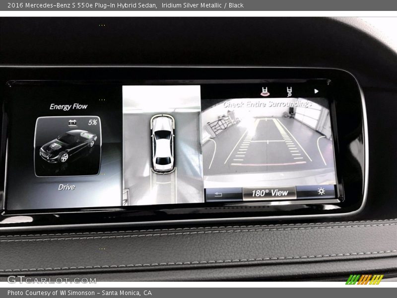 Iridium Silver Metallic / Black 2016 Mercedes-Benz S 550e Plug-In Hybrid Sedan