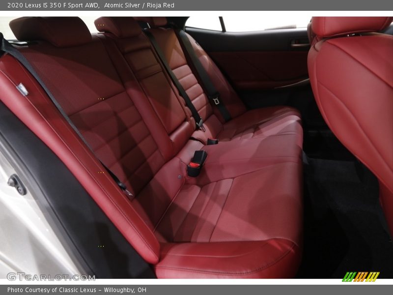 Rear Seat of 2020 IS 350 F Sport AWD