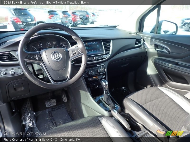 Ebony Twilight Metallic / Ebony 2019 Buick Encore Preferred