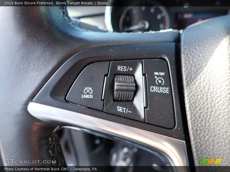 Ebony Twilight Metallic / Ebony 2019 Buick Encore Preferred
