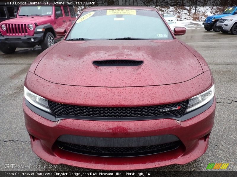 Octane Red Pearl / Black 2018 Dodge Charger R/T