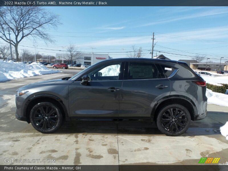  2022 CX-5 Turbo AWD Machine Gray Metallic