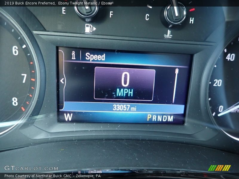 Ebony Twilight Metallic / Ebony 2019 Buick Encore Preferred