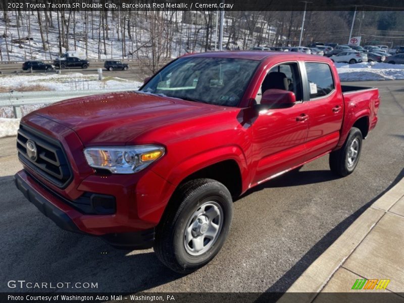 Front 3/4 View of 2022 Tacoma SR Double Cab