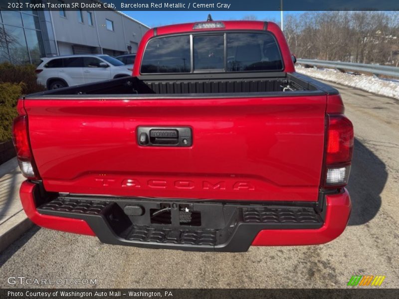 Barcelona Red Metallic / Cement Gray 2022 Toyota Tacoma SR Double Cab