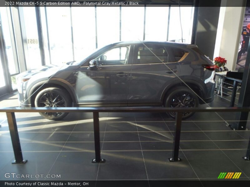 Polymetal Gray Metallic / Black 2022 Mazda CX-5 S Carbon Edition AWD