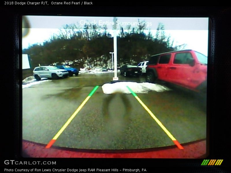 Octane Red Pearl / Black 2018 Dodge Charger R/T