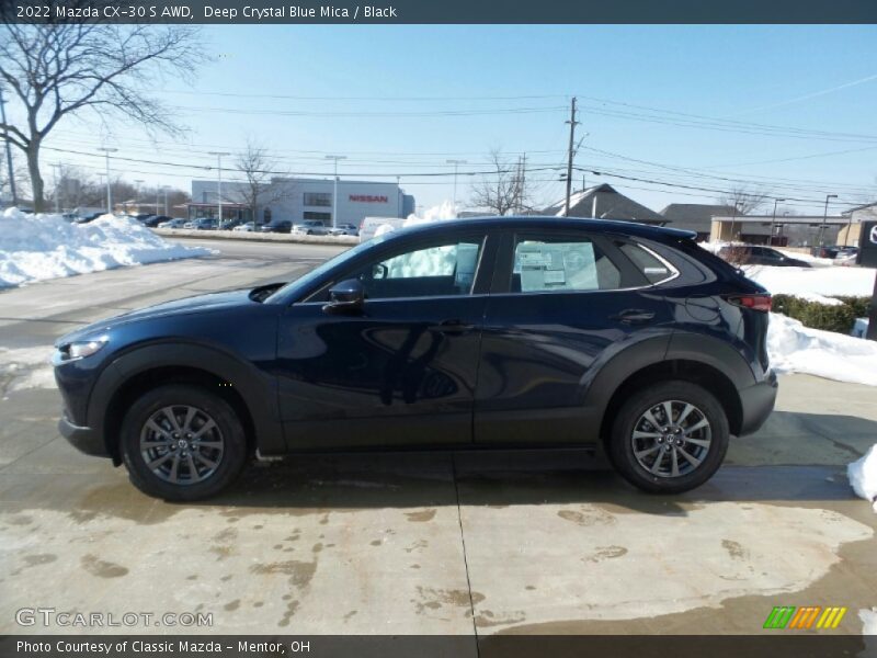  2022 CX-30 S AWD Deep Crystal Blue Mica