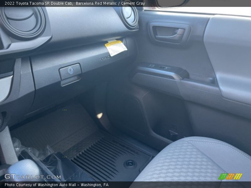 Barcelona Red Metallic / Cement Gray 2022 Toyota Tacoma SR Double Cab