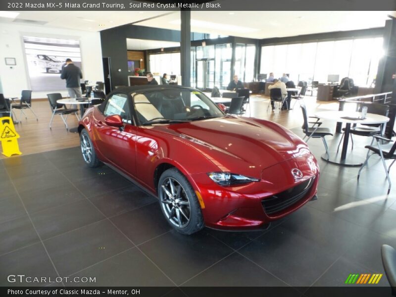 Soul Red Crystal Metallic / Black 2022 Mazda MX-5 Miata Grand Touring