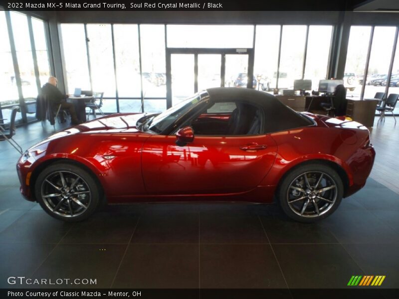 Soul Red Crystal Metallic / Black 2022 Mazda MX-5 Miata Grand Touring