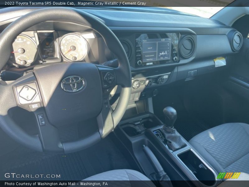 Magnetic Gray Metallic / Cement Gray 2022 Toyota Tacoma SR5 Double Cab