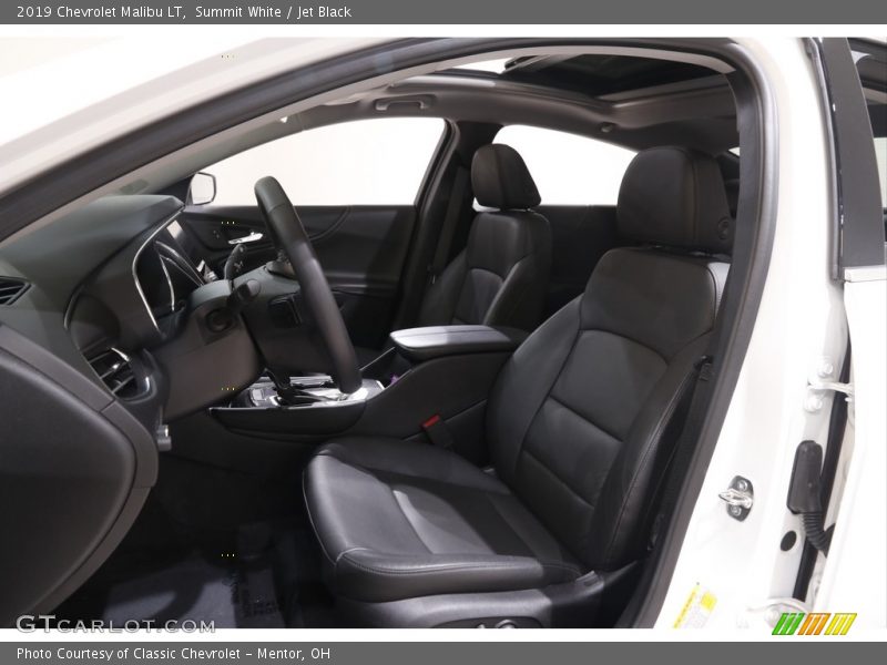 Summit White / Jet Black 2019 Chevrolet Malibu LT