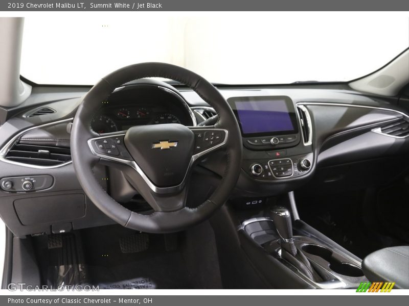 Summit White / Jet Black 2019 Chevrolet Malibu LT