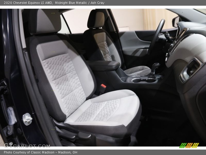 Midnight Blue Metallic / Ash Gray 2020 Chevrolet Equinox LS AWD