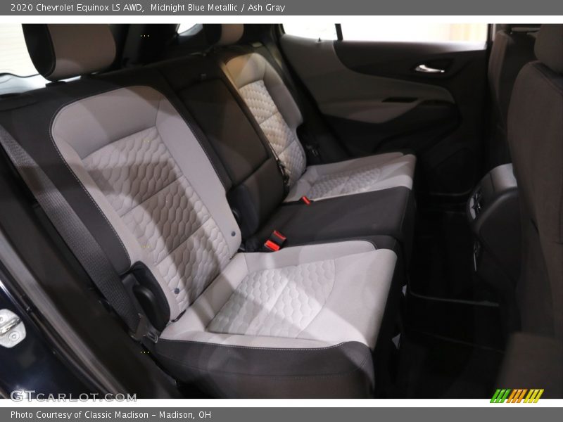Midnight Blue Metallic / Ash Gray 2020 Chevrolet Equinox LS AWD