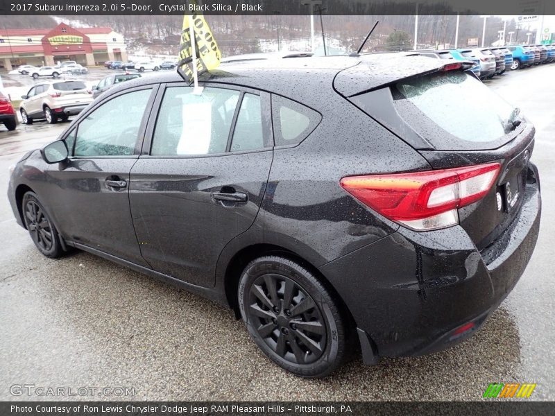Crystal Black Silica / Black 2017 Subaru Impreza 2.0i 5-Door