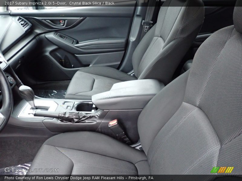 Crystal Black Silica / Black 2017 Subaru Impreza 2.0i 5-Door